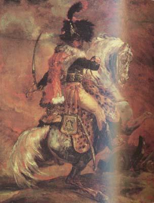 Theodore Gericault Chasseur of the Imperial Guard,Charging (mk10) oil painting image